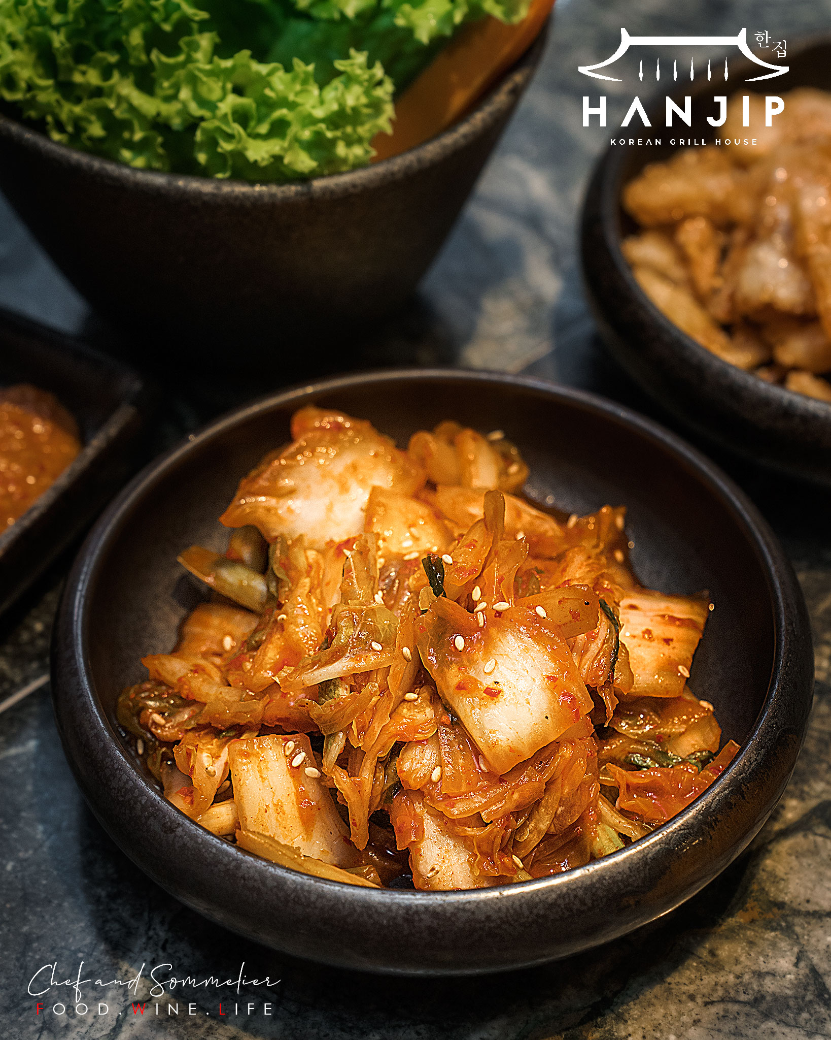 Hanjip Korean Grill House Chef and Sommelier See's Bakes Private